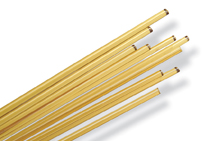 Uroboros Pale Amber Transparent Rods - 96, Transparent Rods - 96