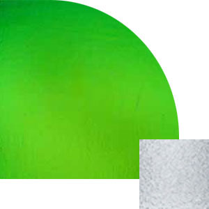 1/4 Sheet Emerald On Clear Granite - 90 Coe