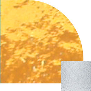 1/4 Sheet Cyan / Copper On Clear Granite - 90 Coe