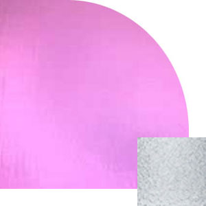 Dichroic Green/ Pink on Clear Granite - 1/4 Sheet, CBS 1/4 Sheet on Textures