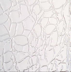 Spectrum Clear Crackle Stained Glass