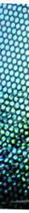 Dichroic Strip - Dots on Thin Clear (90 COE), Strips