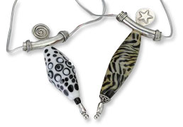 Star / Spiral Bead Holder, Necklaces, Pendants, Bails
