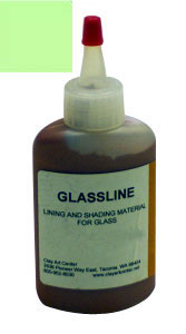 Glassline Pen - Light Green, Pens and Chalks