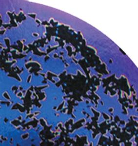 1/4 Sheet Standard Splatter Dichroic on Clear - 90 COE, CLEARANCE - Last Chance Items!