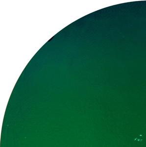 Dichroic 96 Coe Magenta/ Green On Thin Black - 1/4 Sheet, CBS 1/4 Sheet on Thin Black