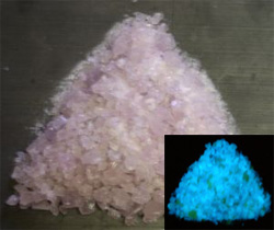 Pink Glow in the Dark Frit - 90 COE, Glow Frit and Powder