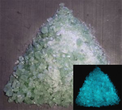 Green Glow in the Dark Frit - 90 COE, Glow Frit and Powder