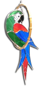 Pre-Cut Green Parrot Ring Kit, Ring Kits