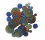 Tropical Fish Circles Assortment - 40 Pieces