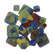 Tropical Fish Squares Assortment - 40 Pieces, Shapes Assortments