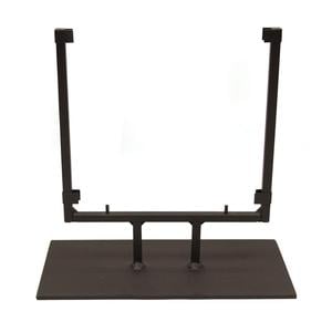 8 Square Wrought Iron Stand - Black, Display Stands