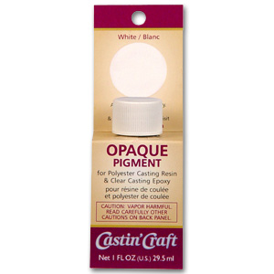 White Opaque Pigment - 1 oz, Resin Tools and Supplies