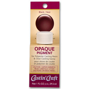 Black Opaque Pigment - 1 oz, Resins & Colorants