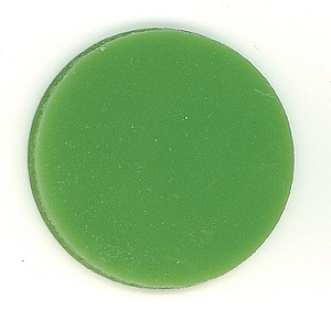 40 Medium Green Circles, Fusible Shapes