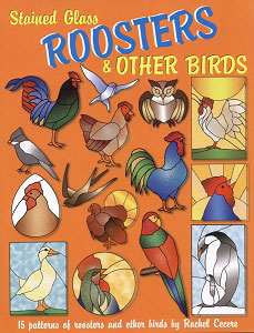 Stained Glass Roosters & Other Birds, Animals & Outdoors