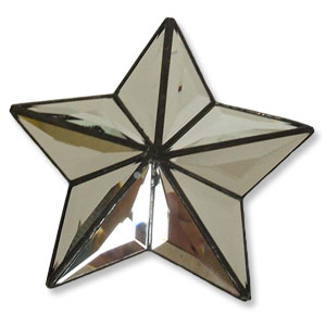 3-d Mirrored Starfish Bevel Cluster, Specialty Bevels