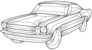 Sports Car Bevel Cluster, Bevel Sale