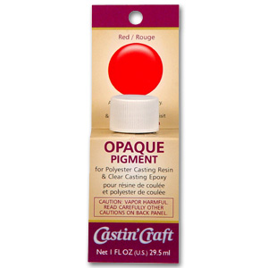 Red Opaque Pigment - 1 Oz, Resins & Colorants