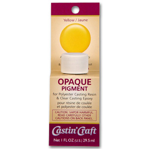 Yellow Opaque Pigment - 1 Oz, Resins & Colorants