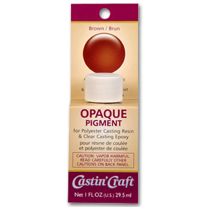 Brown Opaque Pigment - 1 Oz, Resins & Colorants