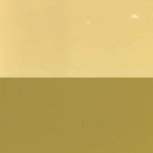 Flashed White on Amber, Flashed Glass