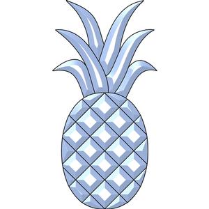 Large Pineapple Bevel Cluster, Assorted Objects