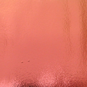 Dichroic 96 Coe Salmon On Thin Clear - 4 X 4, 96 COE Dichroic Sale