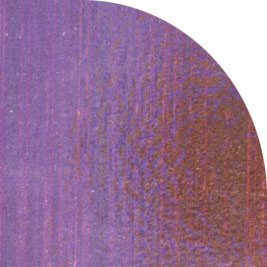 Dichroic 96 Coe Yellow/ Purple On Thin Clear - 1/4 Sheet, 1/4 Sheet on Thin Clear