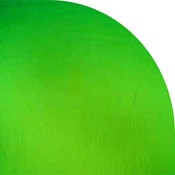 Dichroic 96 Coe Emerald On Thin Clear - 1/4 Sheet, 1/4 Sheet on Thin Clear