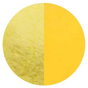 8-1/2 oz Yellow Transparent Powder Frit - 96 COE