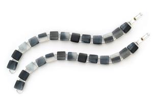 Silver Square Disk Bracelets - 2 Pack, Jewelry Findings Sale