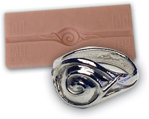 Swirl Ring Mold, Jewelry & Texture Molds