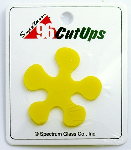 System 96 Cut-up Marigold Blob, Fusible Shapes