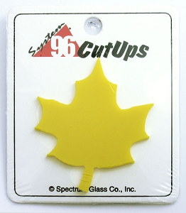 System 96 Cut-up Marigold Maple Leaf, System 96 Pre-Cut Glass Sale