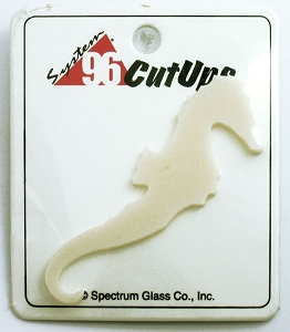 System 96 Cut-up Champagne Seahorse, Fusible Shapes