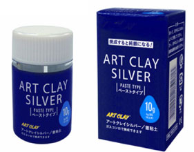 Art Clay Silver 650/1200 Low Fire Paste - 10 Gm, Silver Metal Clay