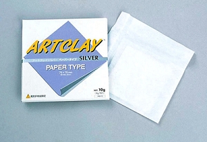 Art Clay Silver Paper Type Clay - 10 gm, Silver Metal Clay