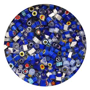 Blue Millefiori Assortment, Millefiori
