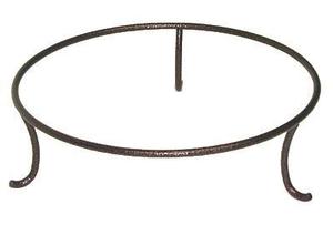8 Wrought Iron Bowl Stand - Black
