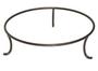 8 Wrought Iron Bowl Stand - Black