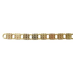 Gold Square Disk Bracelets - 2 Pack, Jewelry Findings Sale
