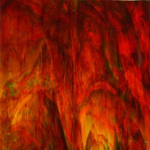 Kokomo Green and Ruby Red Opal, Opalescents