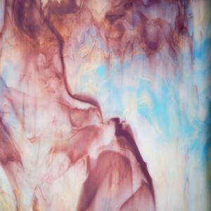 Kokomo Sky Blue, Purple and Light Amber Opal, Opalescents