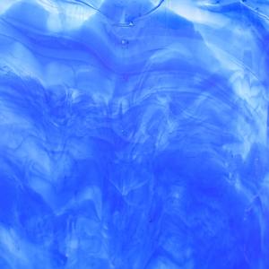 Kokomo Cobalt Blue and Clear Streaky, Streakies and Transparents