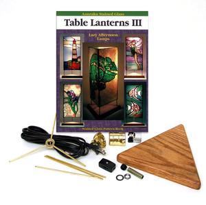 Table Lantern Kit, Stained Glass Lamps