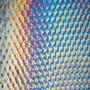 16 X 20 Bullseye Pattern Iridescent Black Opal - 90 Coe