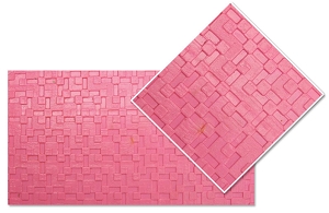 Abstract Squares Texture Mold, Jewelry & Texture Molds