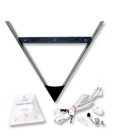 Black South Beach V-Frame with Hardware Kit, Specialty Bases
