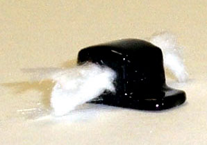 90 COE Black Fusible Glass Bails - 5 pack, Necklaces, Pendants, Bails